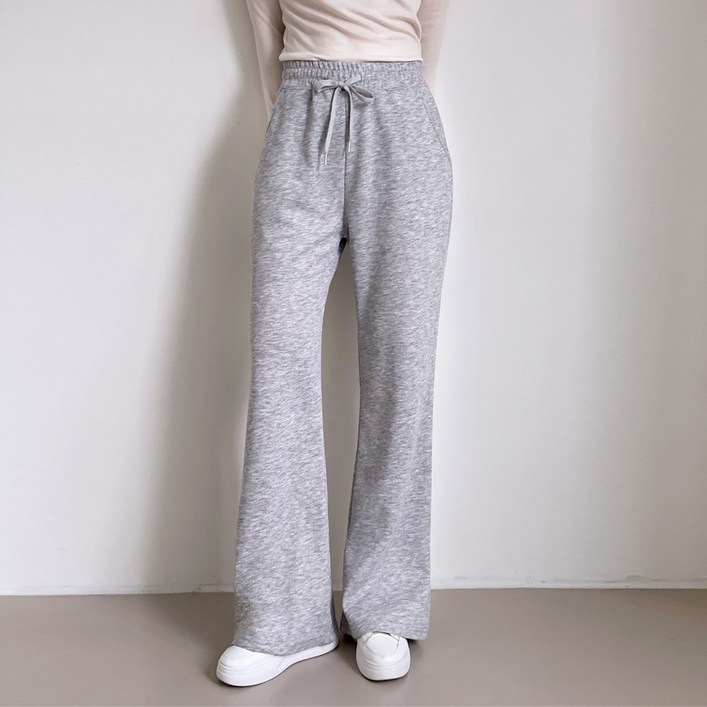 에이플심플 가을 여성 트레이닝바지 스판 부츠컷 팬츠