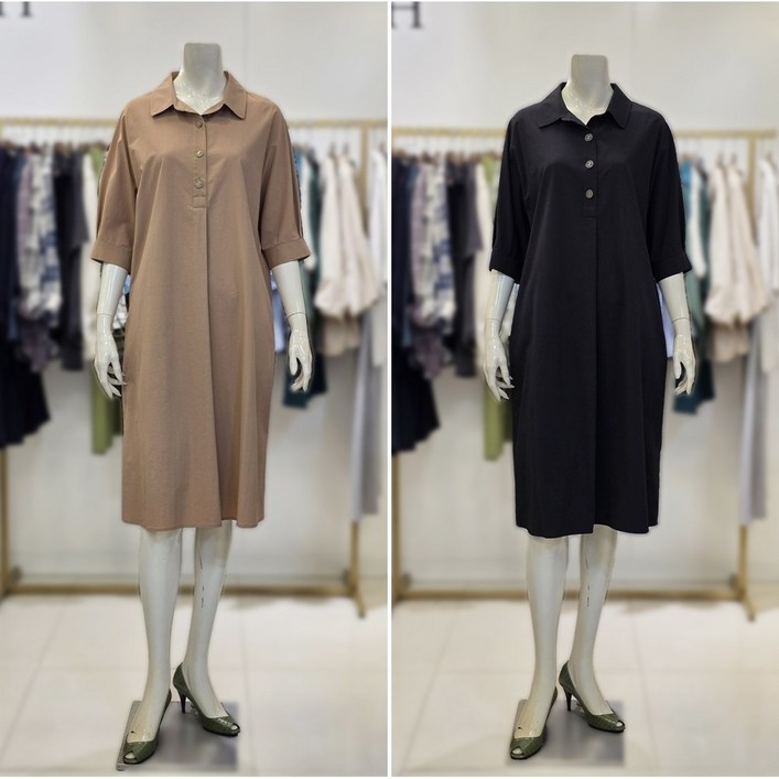 안지크 카라 정장 원피스 AJ2OP5110