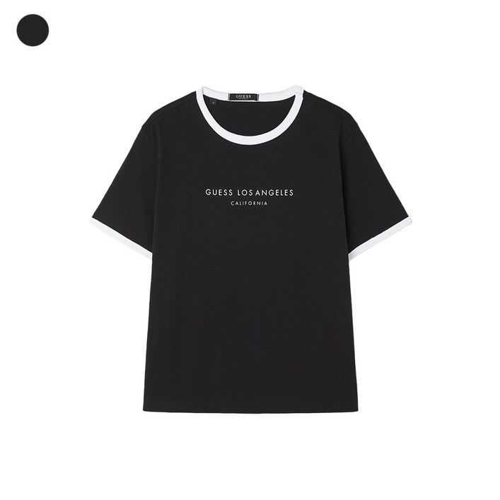 여성 BLK 반팔티셔츠 RP2K04J3