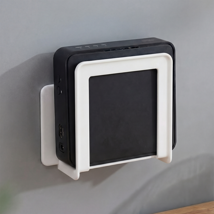 코지티 공유기 셋톱박스 거치대 정리대 숨기기