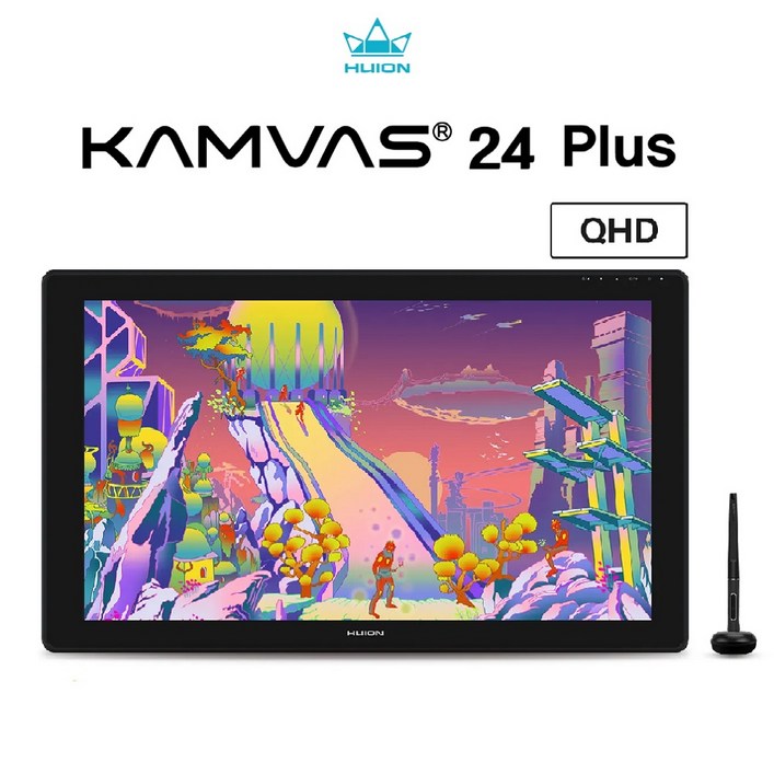 휴이온 KAMVAS 24 PLUS 2.5K 24인치 QHD액정타블렛, Black 휴이온 KAMVAS 24 PLUS 2.5K 24인치 QHD액정타블렛, Black