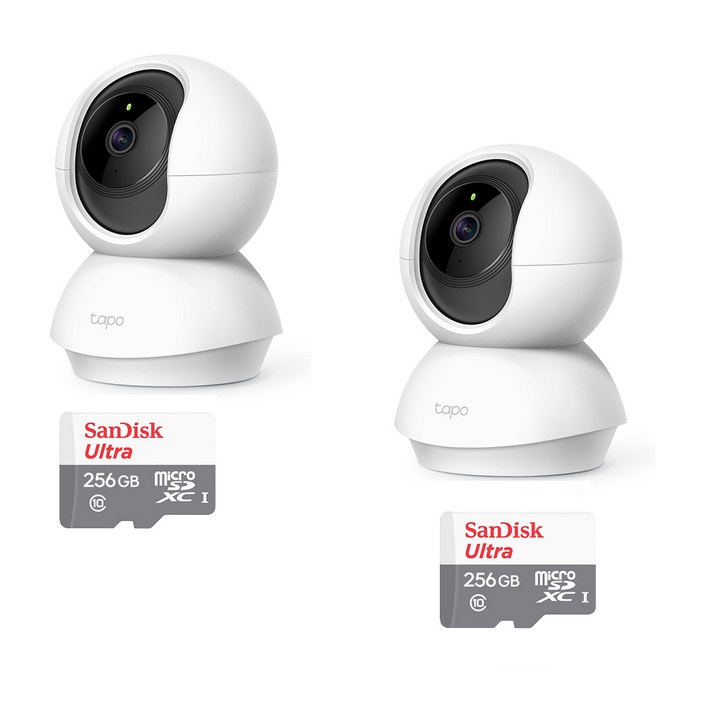 티피링크 메모리256포함 TC71 300만화소 360도회전 실내무선카메라 홈CCTV 야간흑백전환