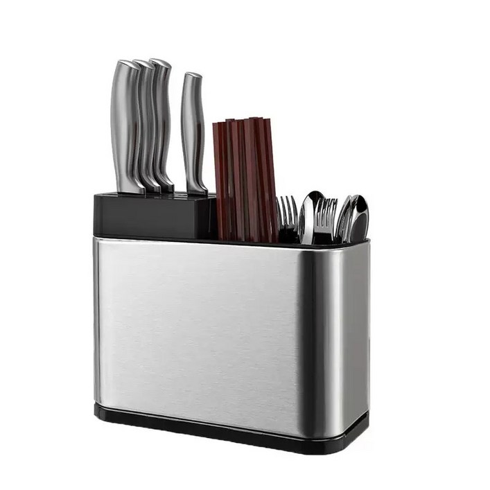 셔니엘 스텐 분리세척 칼꽂이 수저 정리함 조리기구통