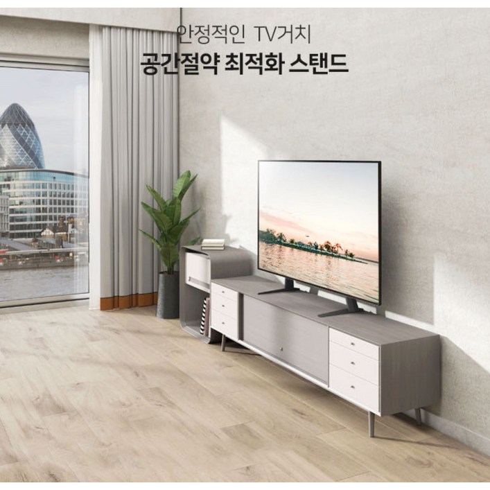 TV다리 재원전자 40인치 AV4000FLED 인켈 SD40MK SD40MW TV스탠드 거치대 호환용