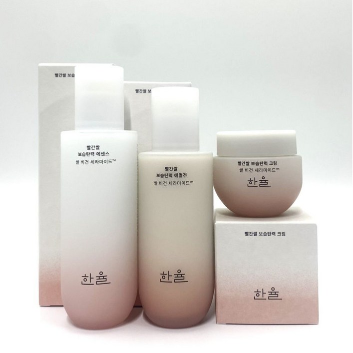 D 한율 빨간쌀 3종 단품구성 스킨로션크림