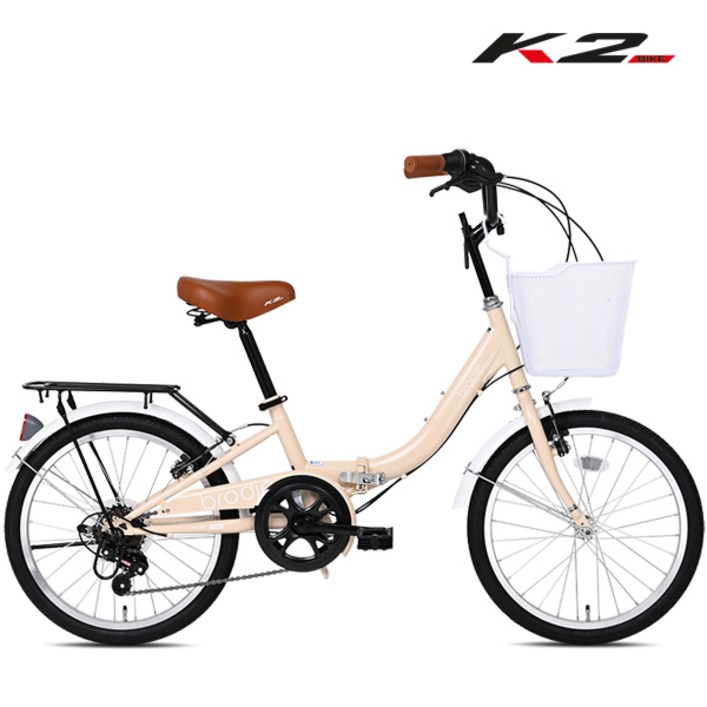 2025 케이투바이크 미니벨로 가족형 접이식자전거 브로디20인치 7단