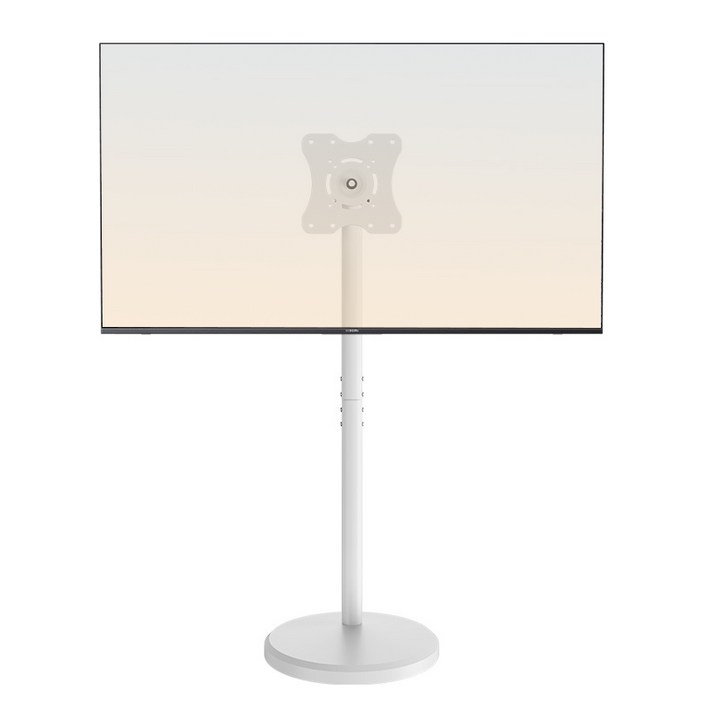 LA DERIVE TV 거치대 높이 조절 가능 이동식 TV 거치대 화면 360도 회전 가능 14-42인치 대형 스탠드형 TV 거치대