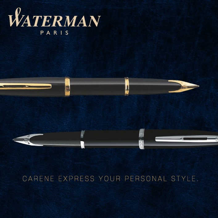 워터맨 까렌 만년필 고급 필기구, 블랙CT