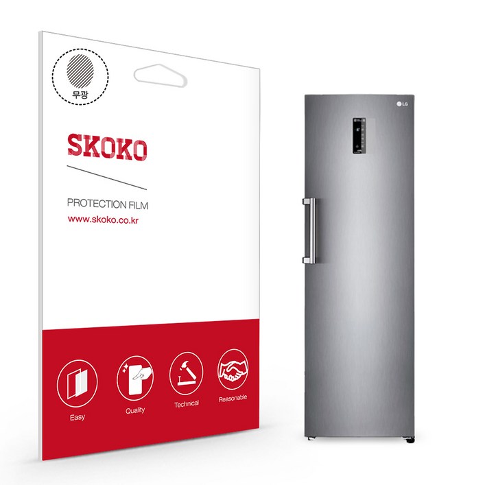 스코코 LG 컨버터블 패키지 김치냉장고 K328S 제어창 액정보호필름, 단품