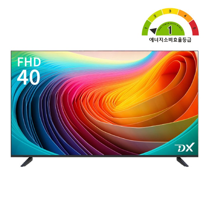 디엑스 1등급 101cm 선명한 Full HD LED TV 모니터 D400XFHD, 100cm(40인치), D400XFHD, 벽걸이형, 방문설치