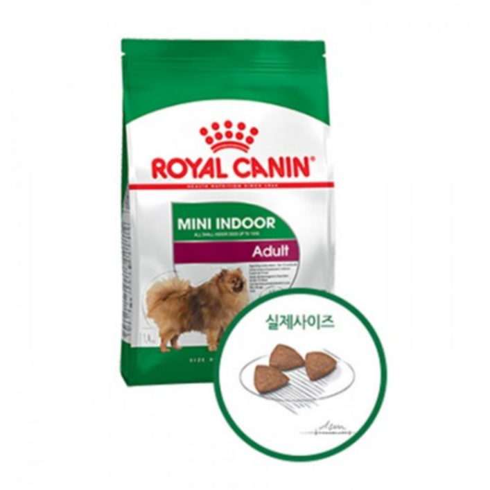 로얄캐닌 강아지사료 독 미니 인도어 어덜트 3kg, 단일상품, 본상품선택