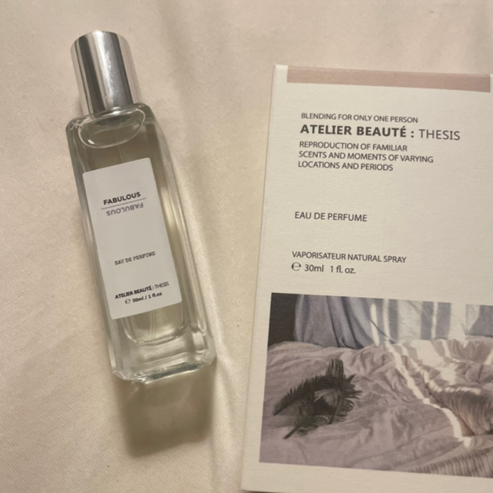 떼시스 블랑쉬 코튼 비누향 베이비파우더 명품 수제 승무원 살냄새 니치향수 오드퍼퓸 ATELIER BEAUTE THESIS