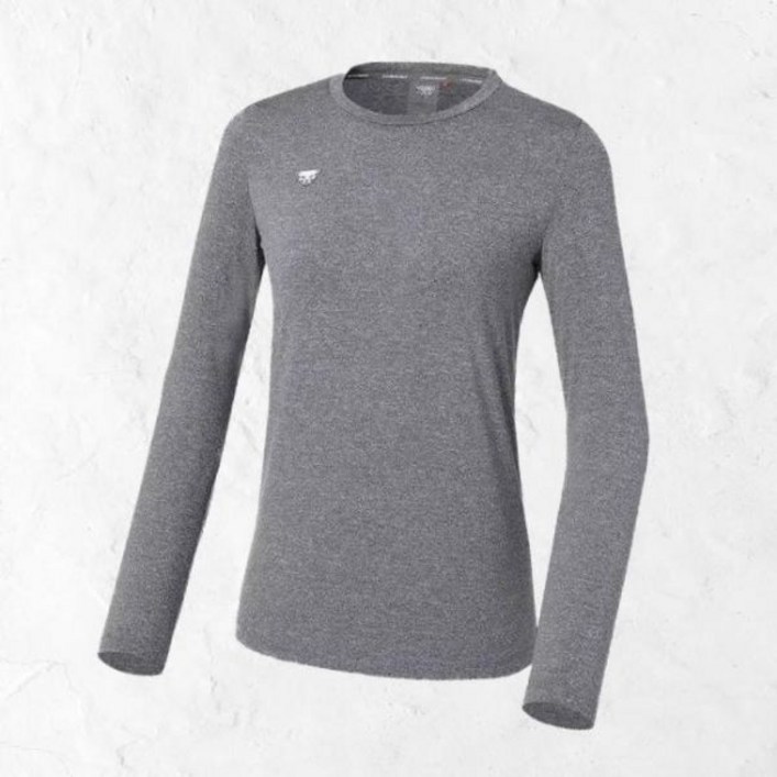 다이나핏 정상가 59000원 여성 LUCID 2.0 루시드 2.0 긴팔티 DGrey YWU22215C6GNWT