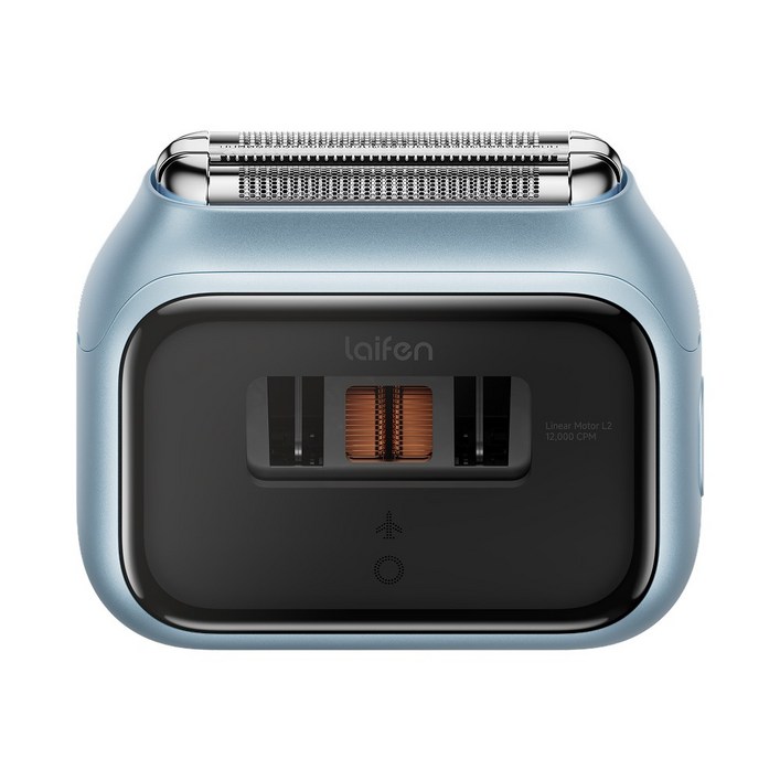라이펀 Laifen 전기면도기 P3 Pro 전동 휴대용 미니 왕복식 건식 습식 IPX7 방수, 메탈 블루, LFESP3