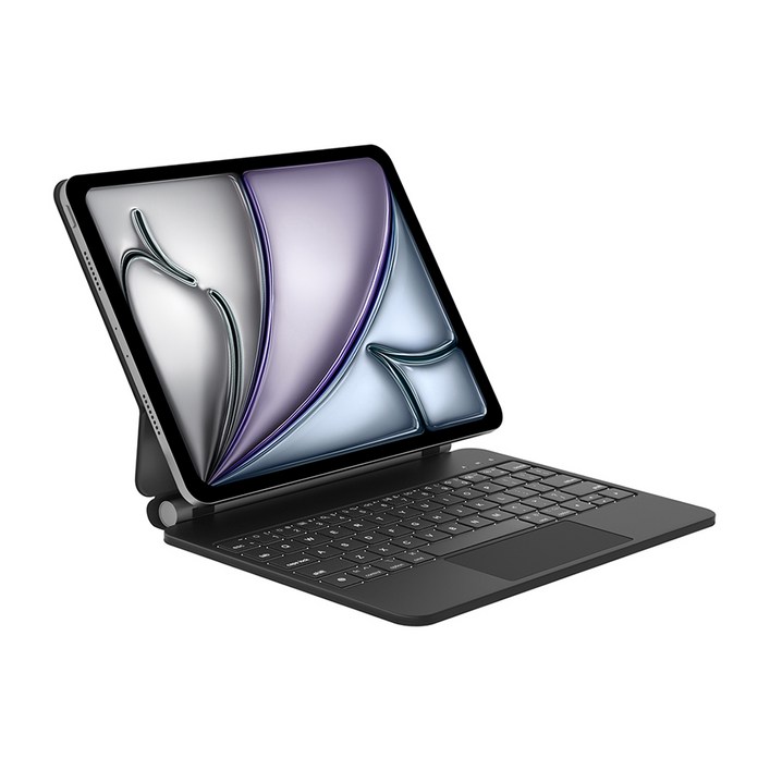 니케 Magkeys 아이패드 매직 키보드 케이스, 블랙한국어