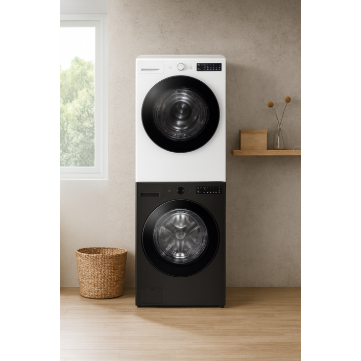 LG 전자 트롬 오브제 1등급 KG21KN8WNW 세탁기 21kg 건조기 18kg  스태킹키트 기사님설치 폐가전무상수거