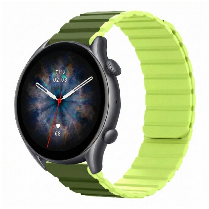 샤오미 어메이즈핏 밸런스 Balance GTR4 3 2 호환 엣지 자석 스트랩 밴드 시계줄