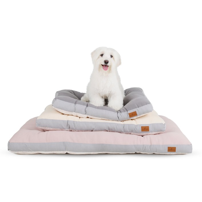 펫벨르 강아지방석 사계절용 푹신푹신 프리미엄 마약 쿠션, 핑크, 1개