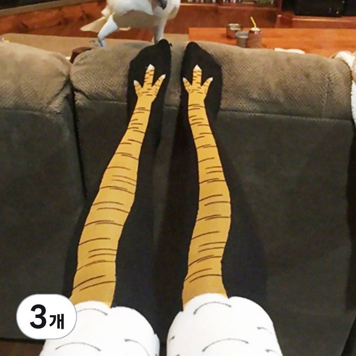 허니잼 재밌는 닭발양말 세트 쓸모없는 친구 선물 킹받는 헬스장 양말 중목 레깅스