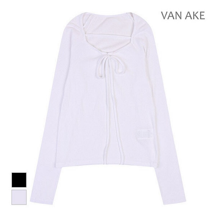 반에이크 반에이크  스퀘어넥 티셔츠VB3XTSUP03Z P003603753