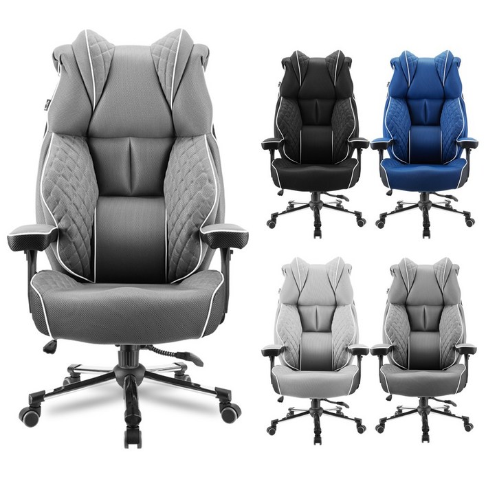 맞춤 사이즈 S M L XL 광명의자 G900MS 에어메쉬체어 넓은 방석 게이밍 컴퓨터 PC방 여름 통기성 통풍 피시방 사무용 사무실 중역 편한 책상 허리 학생 공부 의자, 네이비