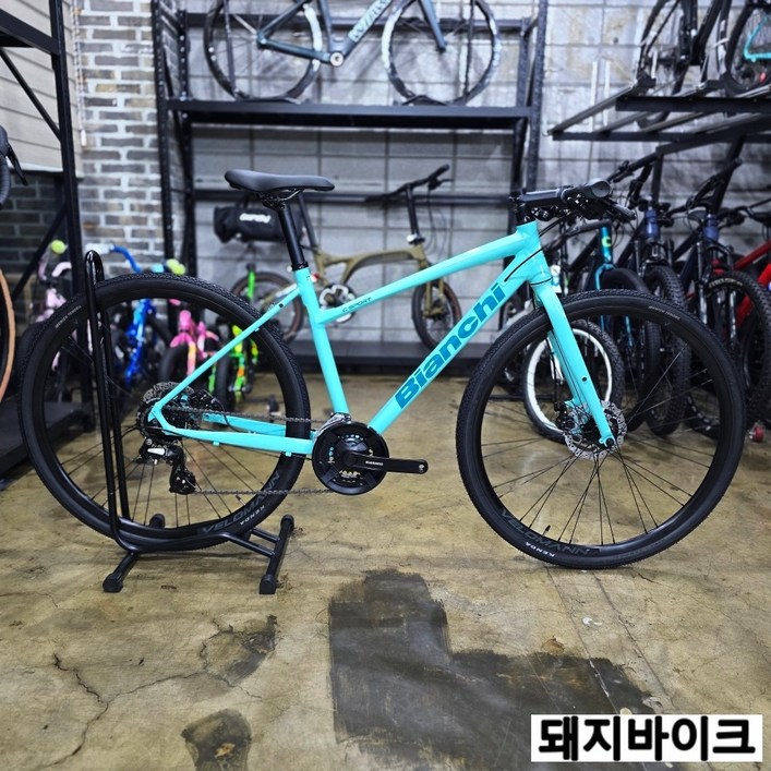 비앙키 C-스포츠 F 디스크 체레스테 하이브리드 알루미늄 디스크 자전거