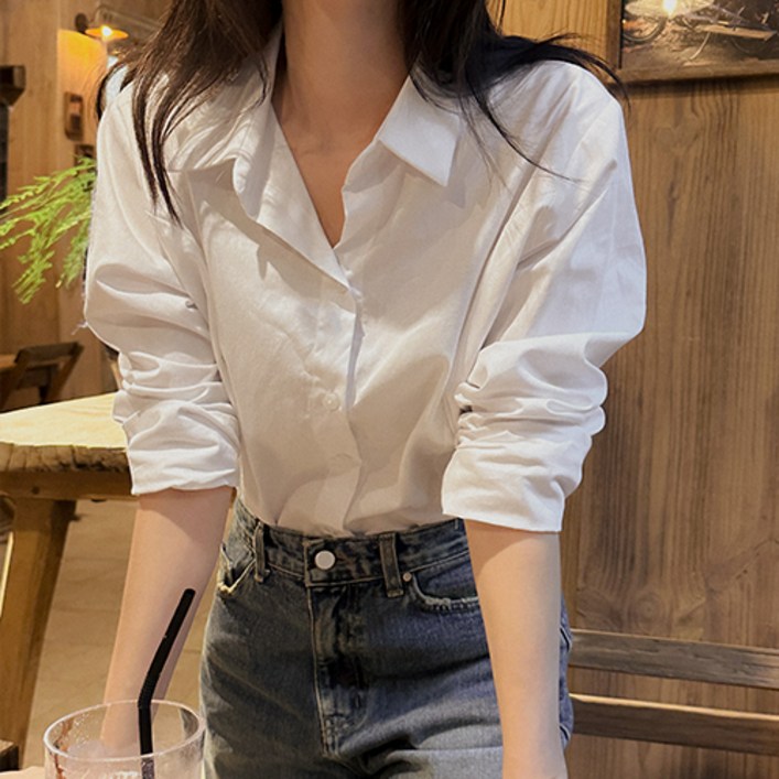 [메이빈스][무료배송]라히 코튼 셔츠