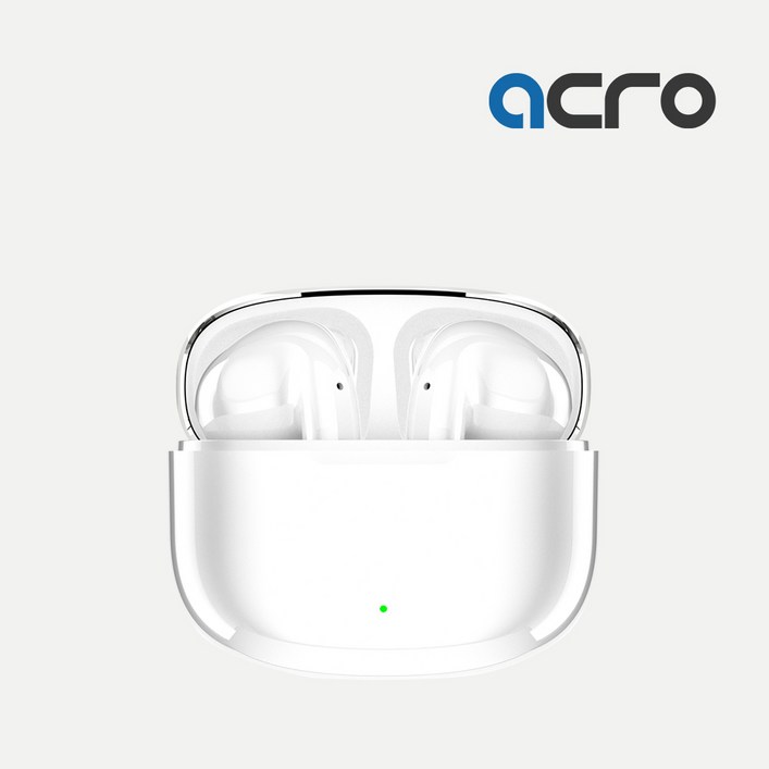 ACRO 아크로팟 5.1 무선 블루투스 이어폰 Acro Pods,, 화이트, AcroPods-w