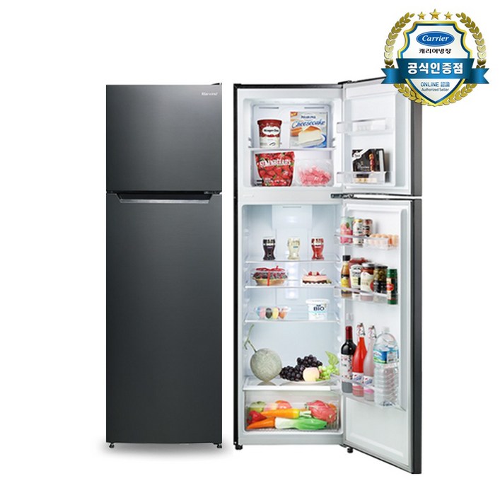 [캐리어] 소형 일반 냉장고 (255L) CRF-TN255BDE [무료설치], 단품 - 쇼핑앤샵