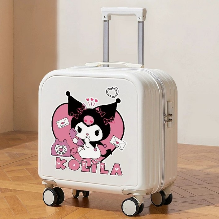 시나모롤 캐리어 쿠로미 어린이 미니캐리어 마이멜로디 포차코 레디백 세트