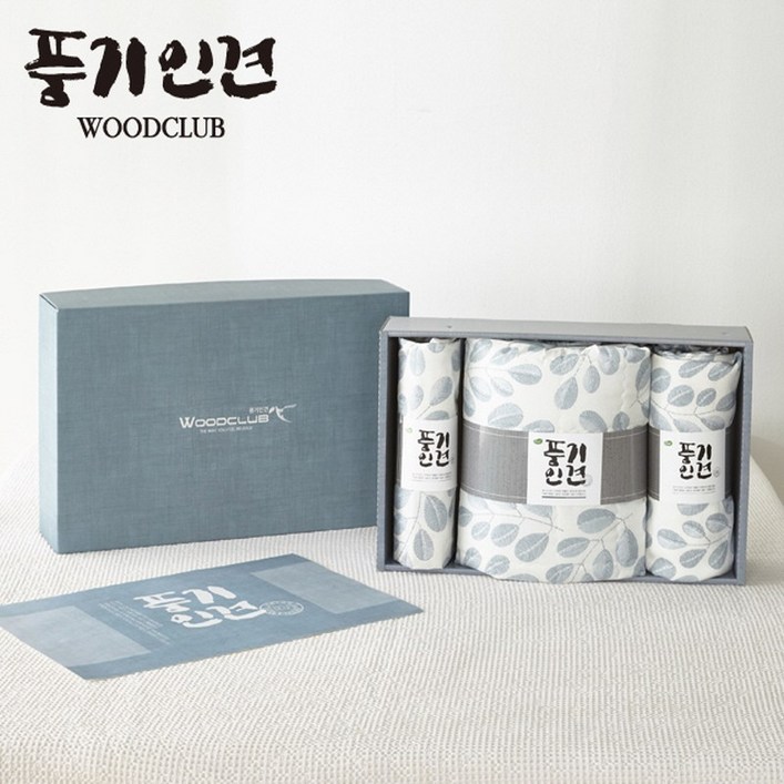 [열대야대비] 우드클럽 풍기인견 이불세트 (곁이불, 침대패드, 베개커버 / 퀸사이즈 이상 베개커버 1장 추가)