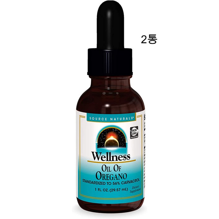 소스내추럴스 오레가노오일 카르바크롤 30ml 275회분 2통 Oregano Oil