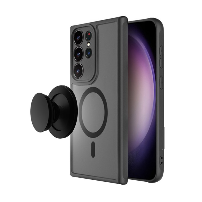 리네시 갤럭시 S22 S23 S24 S25 플러스 울트라 엣지 맥세이프 하이브리드 거치 휴대폰 케이스