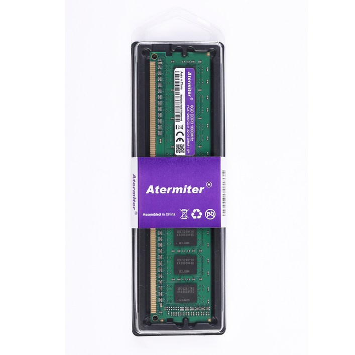 Atermiter 8GB DDR3 PC3 PC4 1600Mhz 1866Mhz 1333MHz RAM 데스크탑 DIMM 메모리 240 핀 4GB 방열판 1866 1