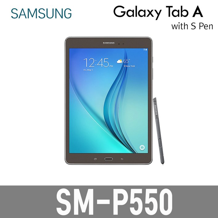 삼성 갤럭시탭A 9.7 SM-P550 Wif 16G 안드로이드7.1.1 9.7인치 DARK, DARK
