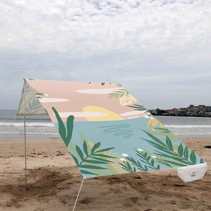 24그램 미니타프 하와이안선셋 그늘막 감성타프 24gram