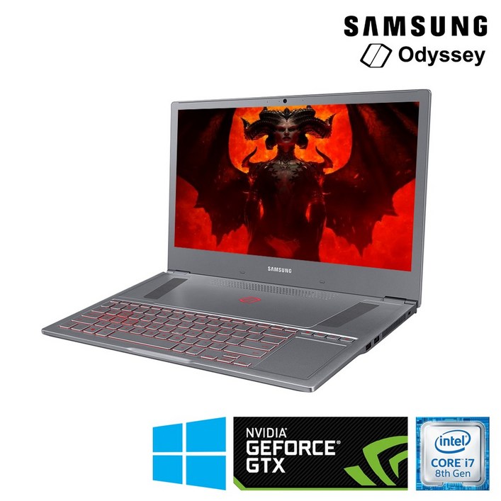 삼성 NT850XAC 오디세이Z 윈도우11 정품인증 NVMeSSD 인텔8세대 i78750H DDR4 16G NVMe512G GTX1060 15.6풀HD