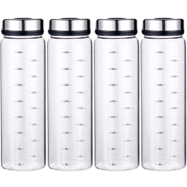 티도요 3단 조절 양념병 500ml, 단품, 4개 티도요 3단 조절 양념병 500ml, 단품, 4개
