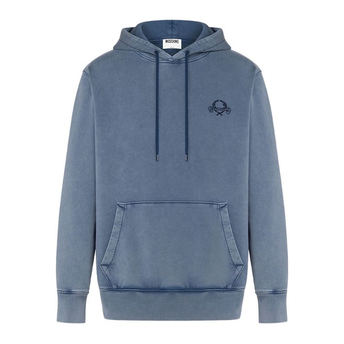 모스키노 로고 자수 후디