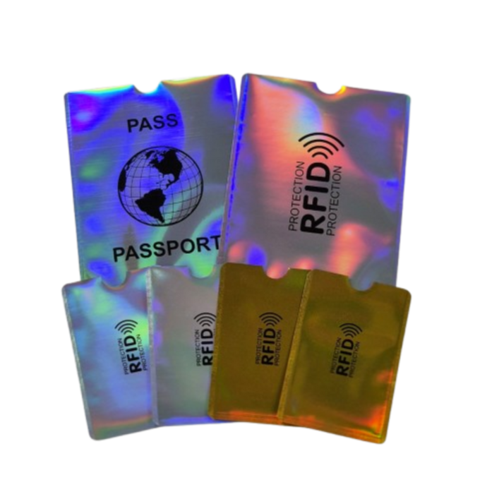 컬러플트립 해킹방지 여권슬리브 카드슬리브 6종 8종세트 여권케이스