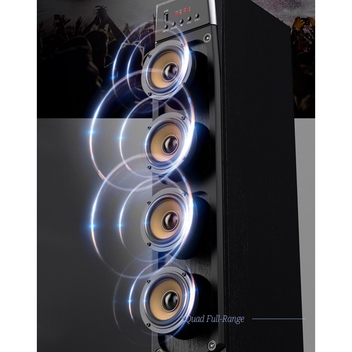 300W 4.1채널 버티컬 블루투스 스피커 사운드 마스터