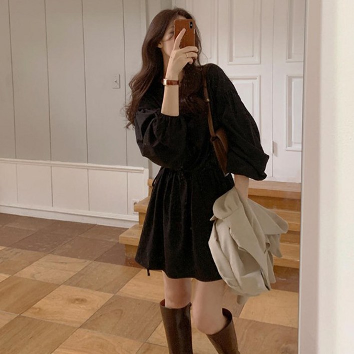 레티고 루즈핏 심플 원피스 레티고 루즈핏 심플 원피스
