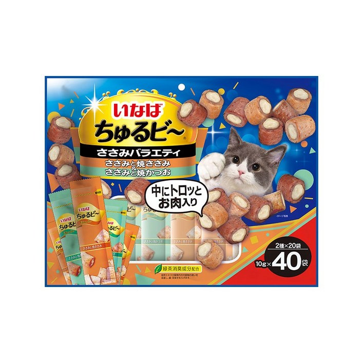 이나바 츄르비 짜먹는 고양이 간식 QSC285