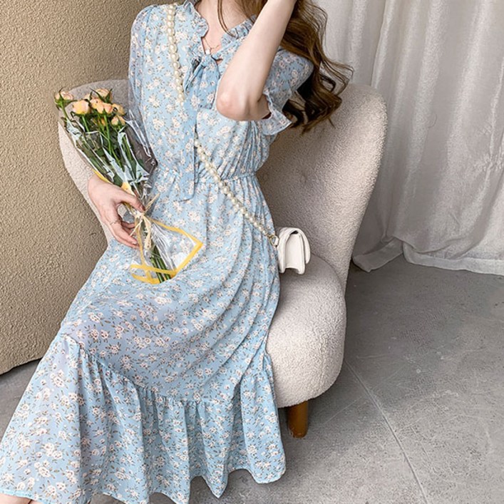 어나더블 아이리 쉬폰 원피스 AK25FOPS091731