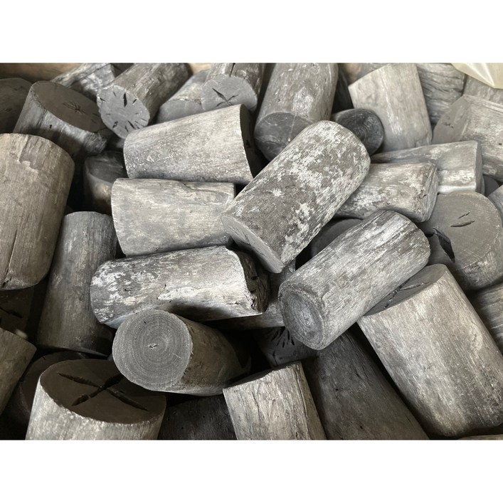 장시간의지속력과 강력한 화력의 프리미엄 두번구운 참숯백탄 비장탄 업소 캠핑용, 10kg, 2개