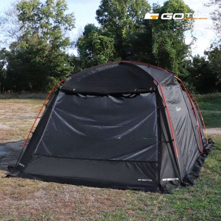 고투 와이드 TPU 창 아스트라인 블랙 인젠트 텐트 전용