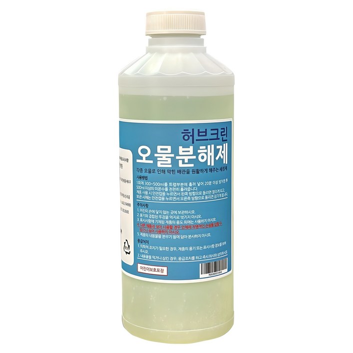 허브크린 오물분해제, 1L, 1개