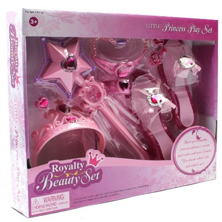 로얄 뷰티 왕관 구두세트, 1개