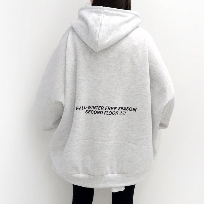 [4XL, 3COLOR] 프리시즌 후드티 (기모ver.) 55~99까지 빅사이즈 오버사이즈 남여공용 홈웨어 박스 후드
