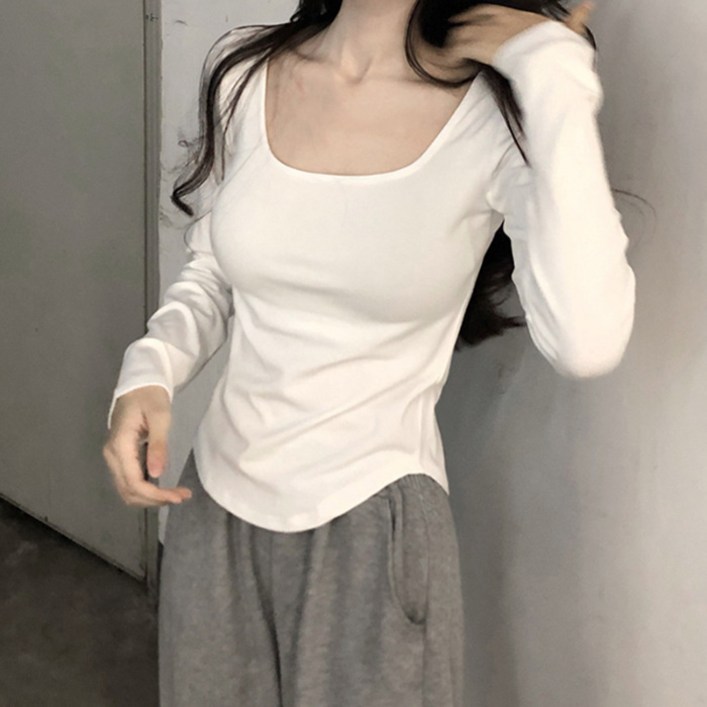 [BINIWU]데일리룩 레이어드 티셔츠 상의